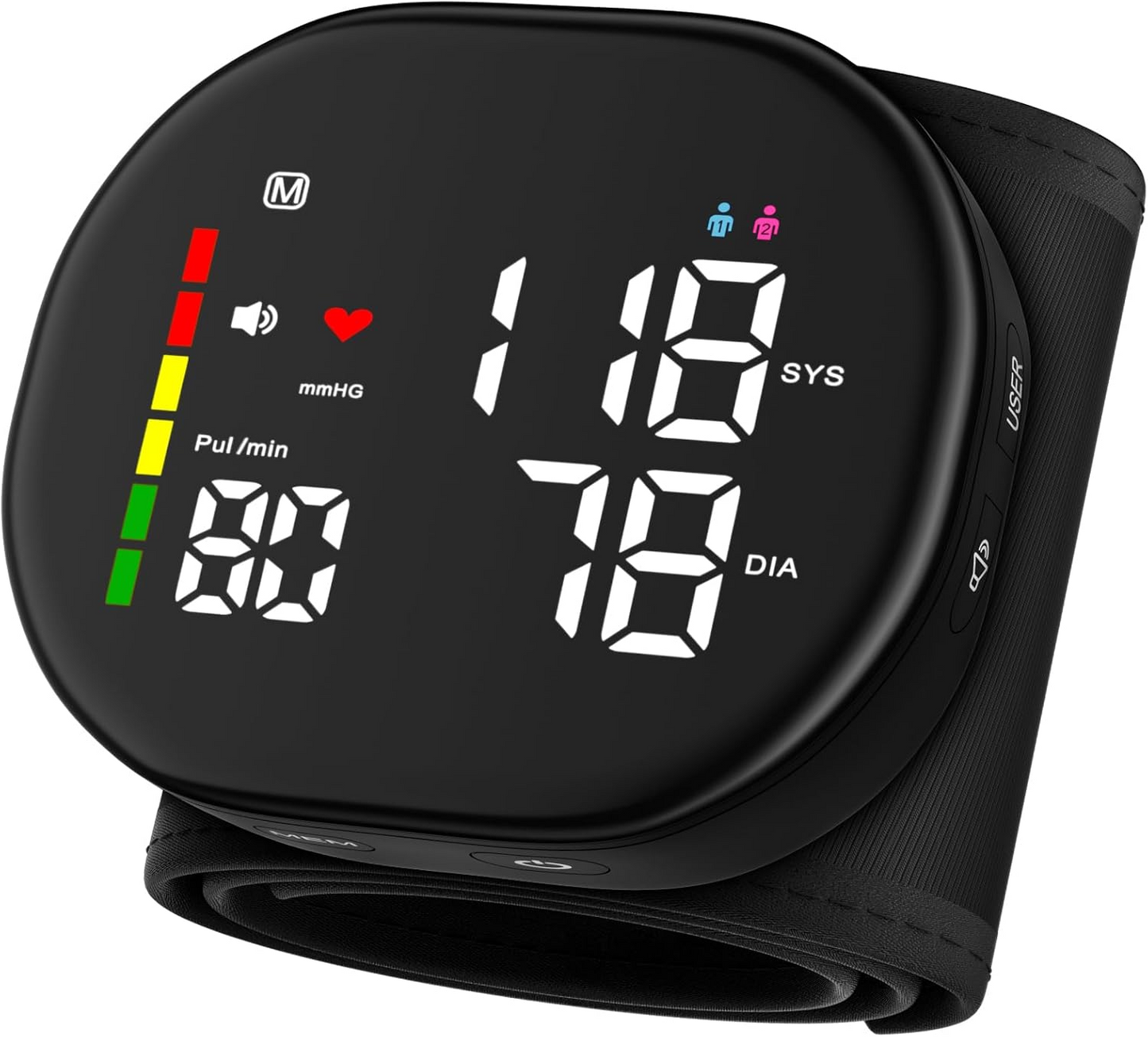 SAFETRIVA™ Wrist Blood Pressure Monitor