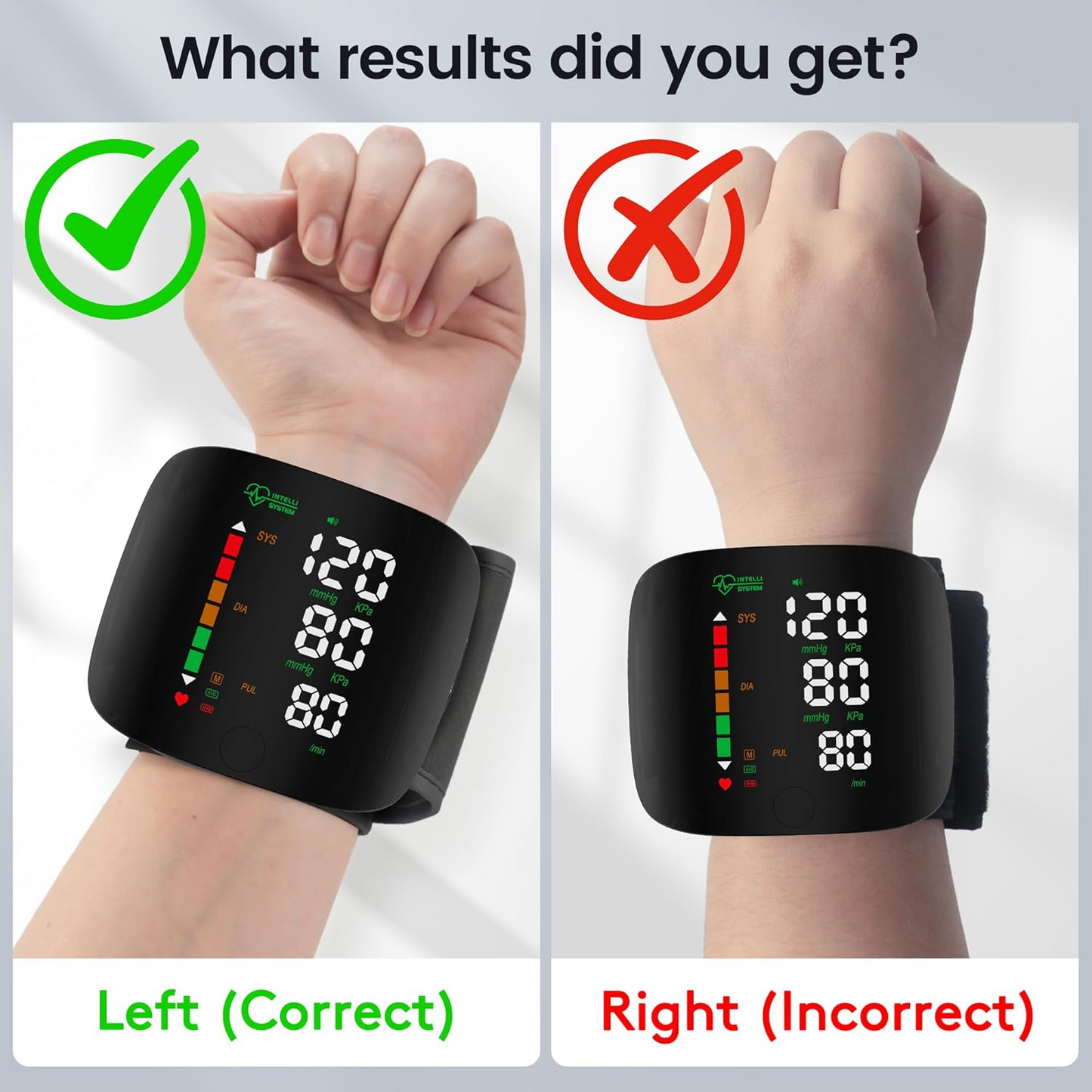 SAFETRIVA™ Wrist Blood Pressure Monitor